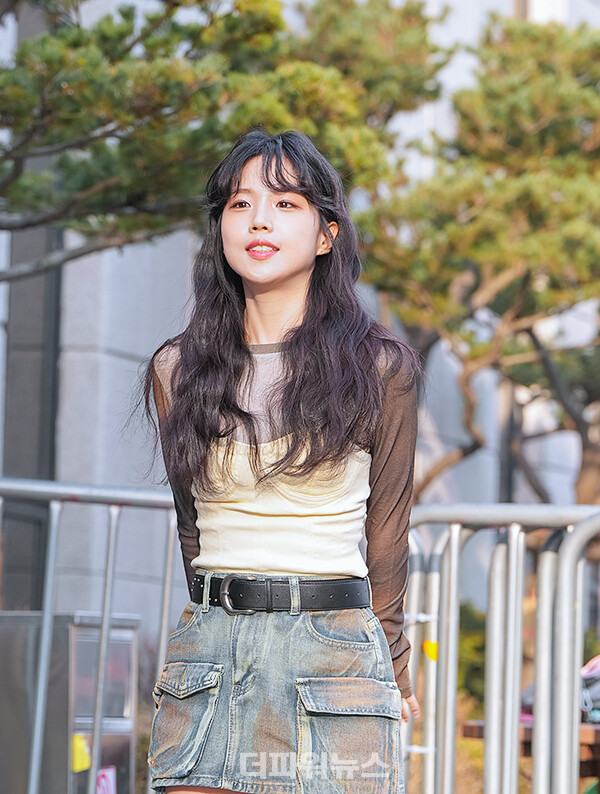 류지현,KBS뮤직뱅크출근길