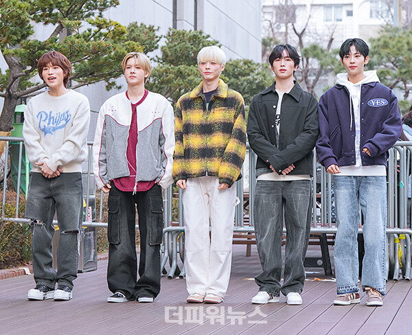 파우,KBS뮤직뱅크출근길