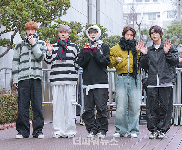 씨아이엑스,KBS뮤직뱅크출근길