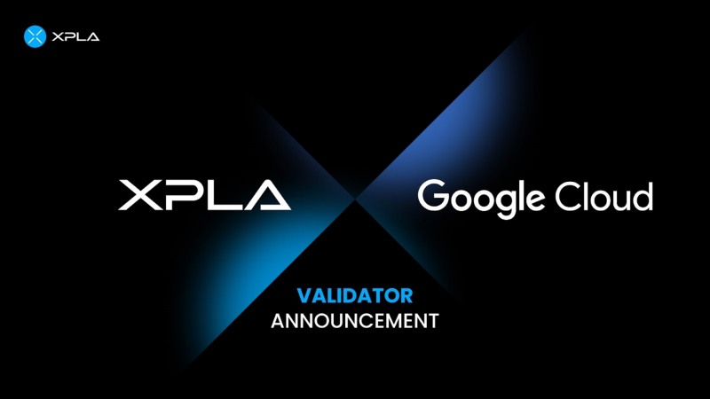 XPLA(엑스플라) 신규 밸리데이터, ‘구글 클라우드’ 활성화