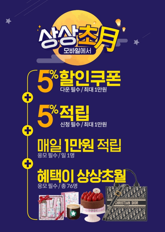 NS홈쇼핑, ‘상상초월’ 이벤트 진행