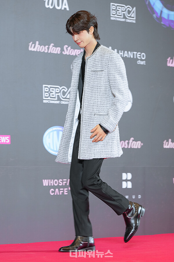 정동원,포토월행사