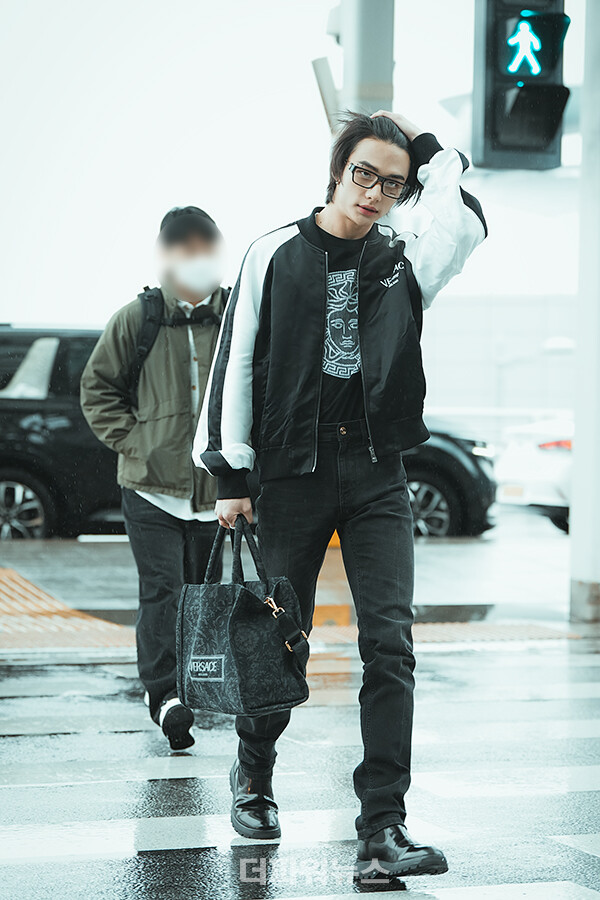 스트레이키즈현진,인천국제공항출국