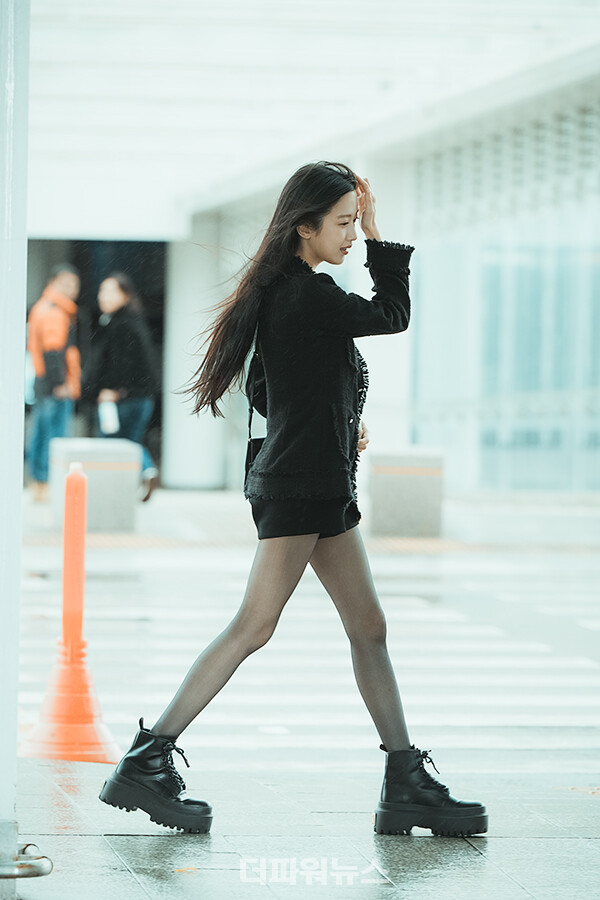 문가영,인천국제공항출국