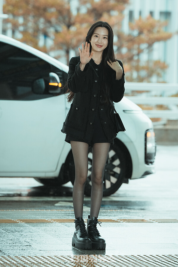 문가영,인천국제공항출국