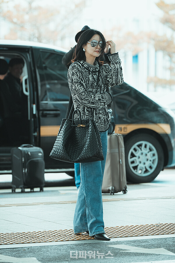 이영애,인천국제공항출국