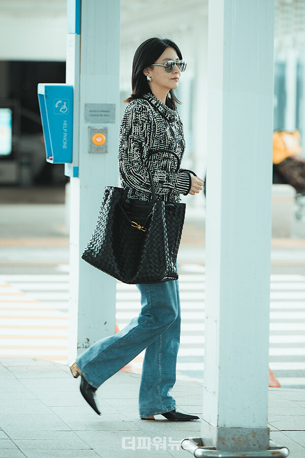 이영애,인천국제공항출국