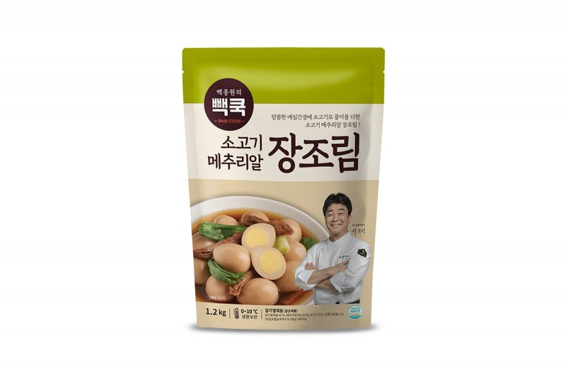 더본코리아, 밥반찬 HMR ‘빽쿡 소고기메추리알장조림’ 선보인다