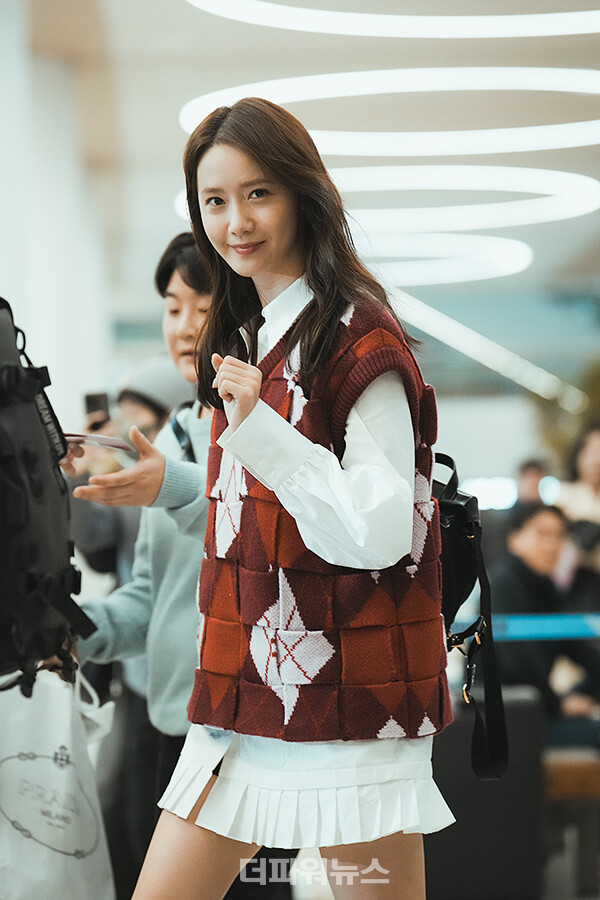 윤아,인천국제공항입국