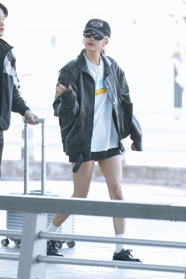 블랙핑크로제,인천국제공항출국