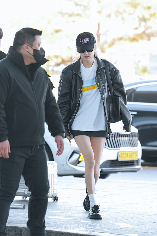 블랙핑크로제,인천국제공항출국