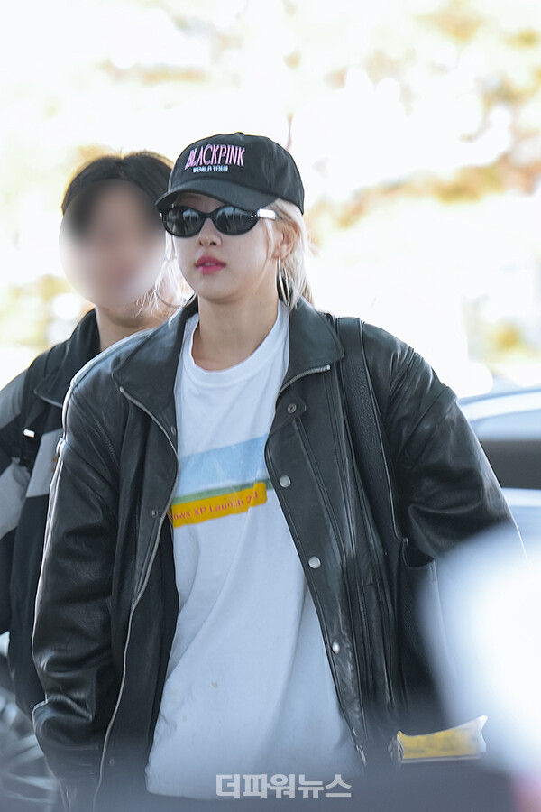 블랙핑크로제,인천국제공항출국