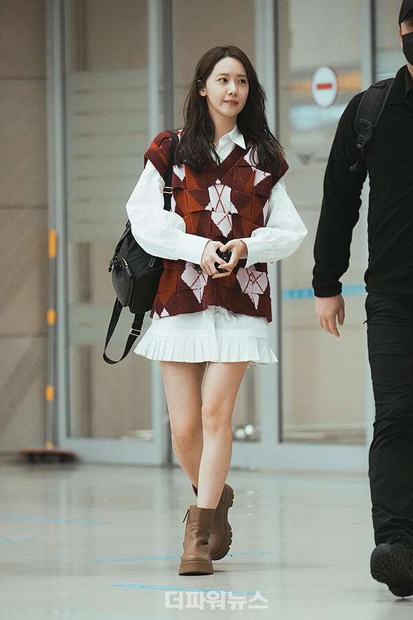 윤아,인천국제공항입국