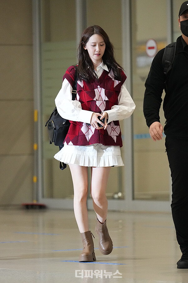 윤아,인천국제공항입국