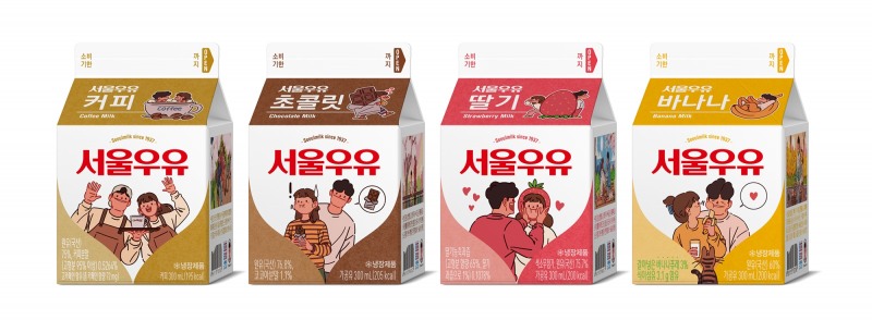 서울우유협동조합, 봄 에디션 가공우유 제품 패키지 출시