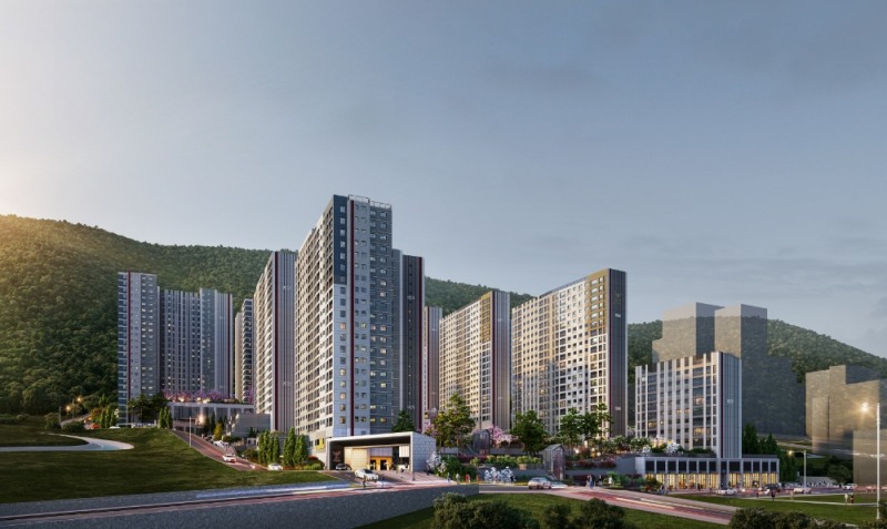 사송 롯데캐슬 투시도.(사진=롯데건설)