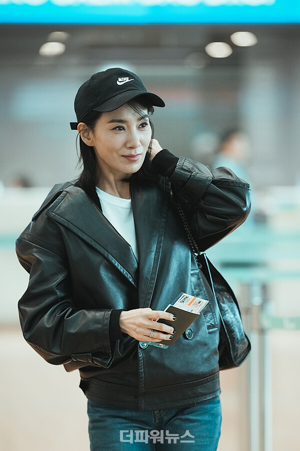 김서형,인천국제공항출국