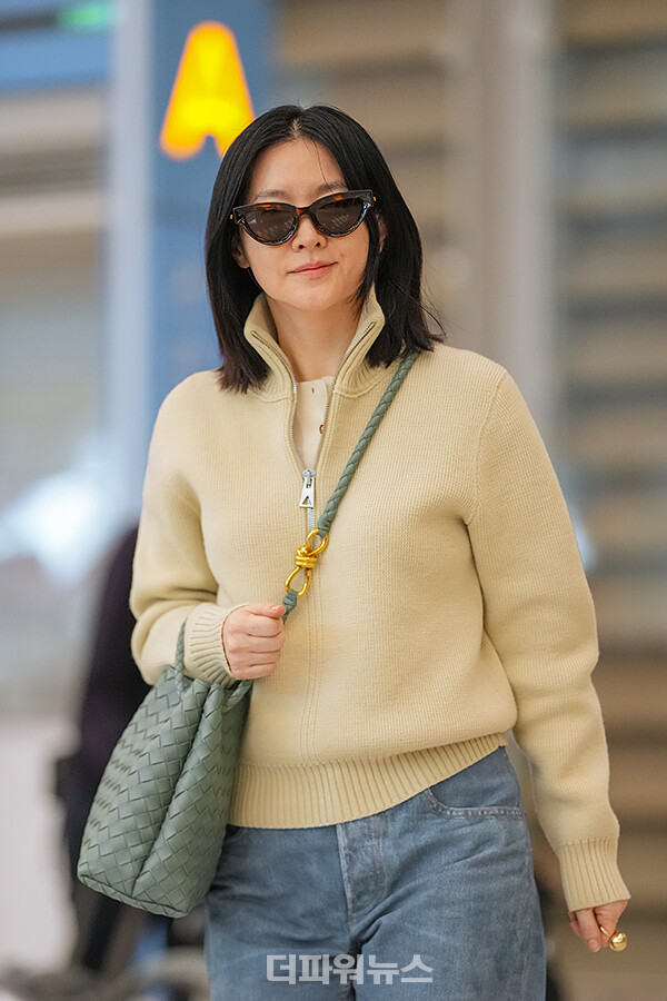 이영애,인천국제공항입국