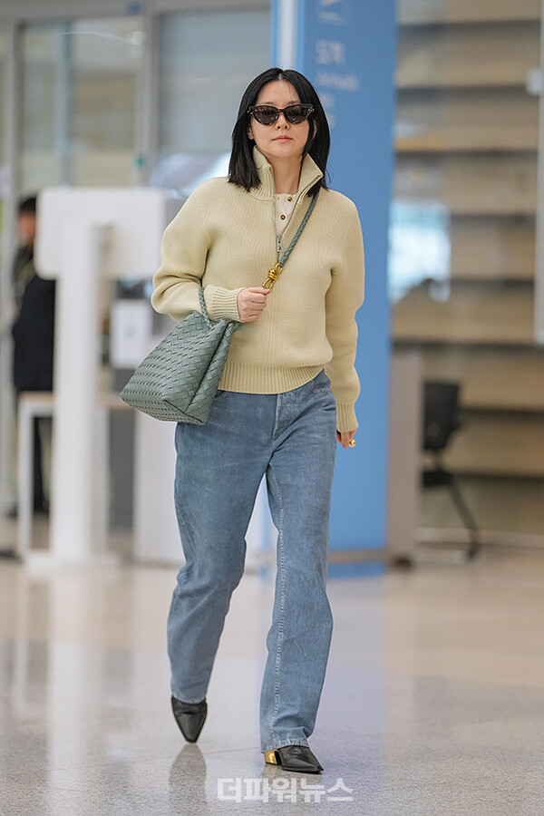 이영애,인천국제공항입국