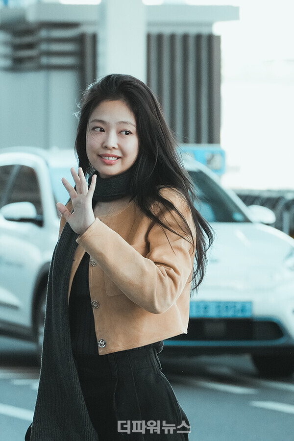 블랙핑크제니,인천국제공항출국