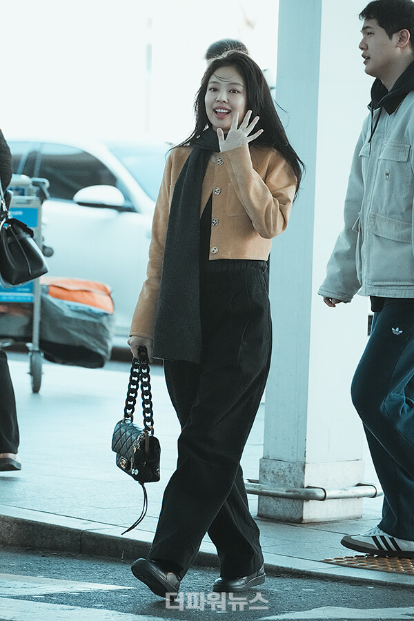 블랙핑크제니,인천국제공항출국