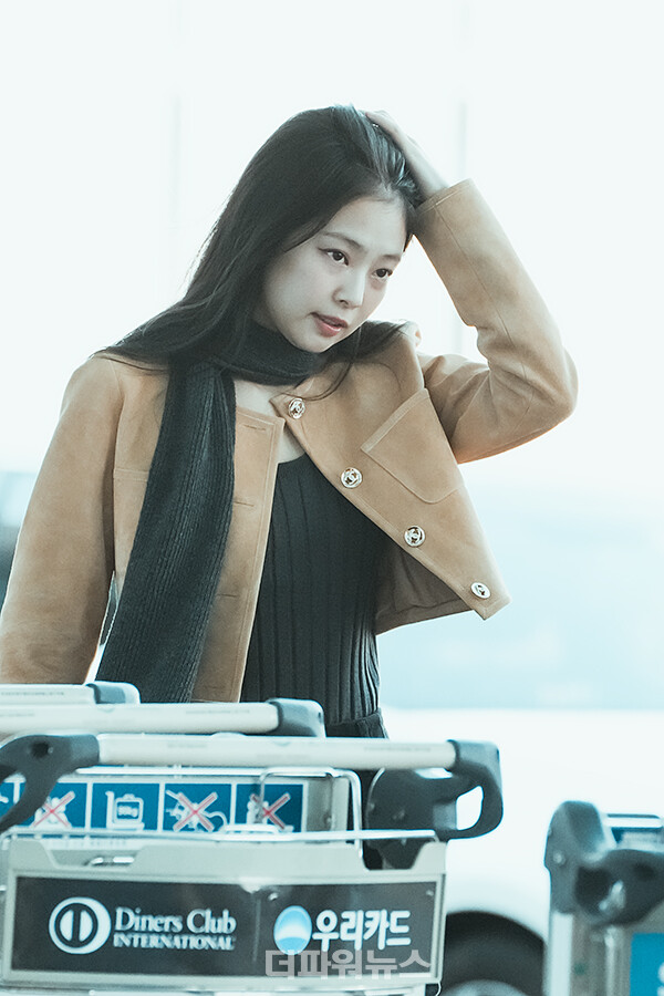 블랙핑크제니,인천국제공항출국