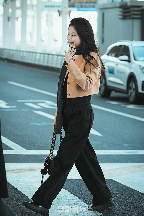 블랙핑크제니,인천국제공항출국