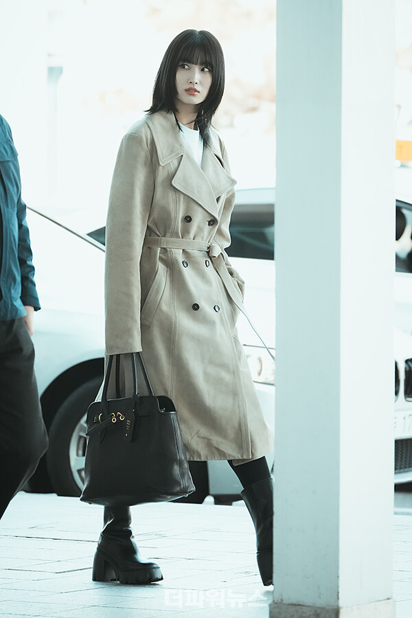 트와이스모모,인천국제공항출국