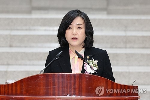 취임사 하는 신숙희 신임 대법관.(사진=연합뉴스)