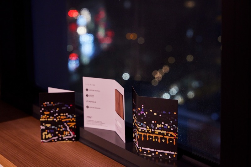 롯데호텔앤리조트X롯데뮤지엄, 윤협 녹턴시티 전시 협업 프로모션 진행 이미지.(사진= 롯데호텔앤리조트)