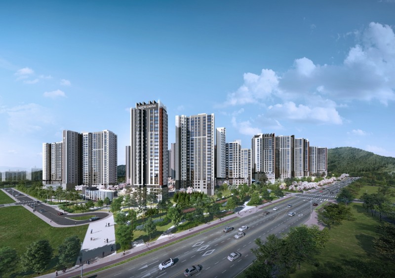 계양 롯데캐슬 파크시티 투시도.(사진=롯데건설)