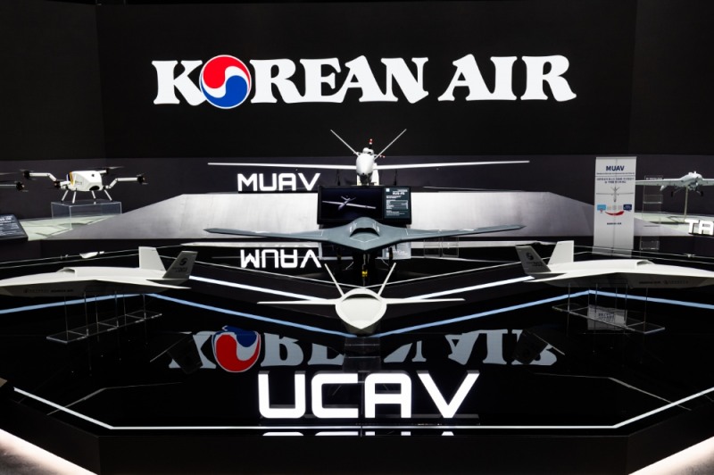 대한항공 2024드론쇼 코리아 메인 전시장 전경.(사진=대한항공)