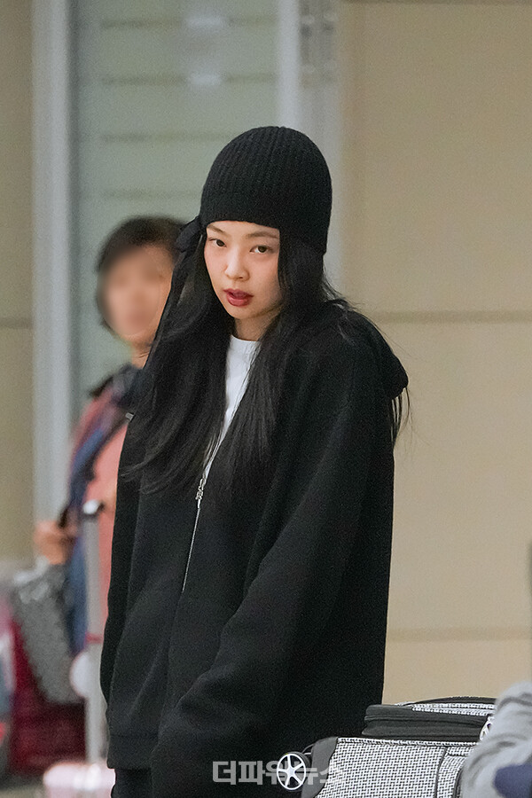 블랙핑크제니,인천국제공항입국