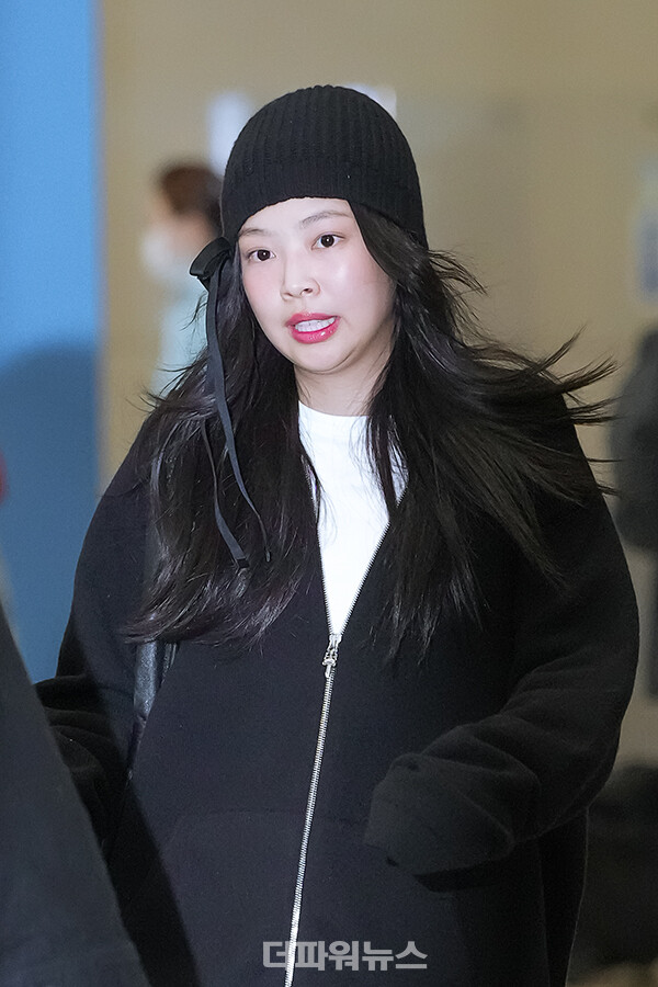 블랙핑크제니,인천국제공항입국