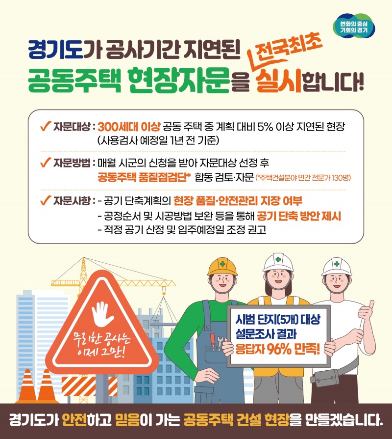 공사기간 지연 현장자문 안내