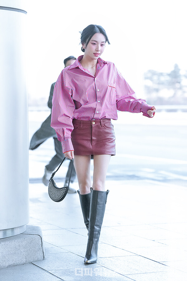 트와이스채영,김포국제공항출국