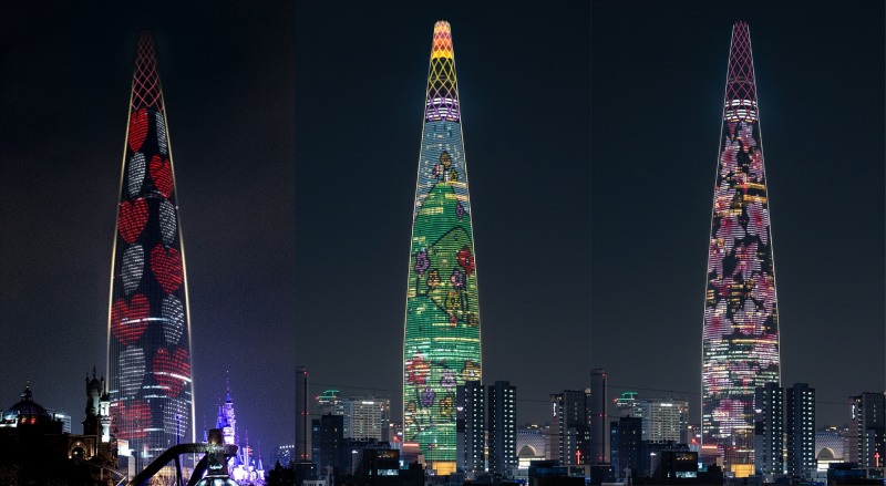 롯데월드타워·몰, 봄 맞이 새단장 나서