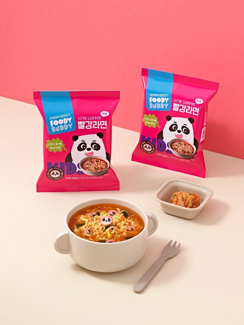 하림 푸디버디 어린이 라면, 누적판매 700만개 돌파
