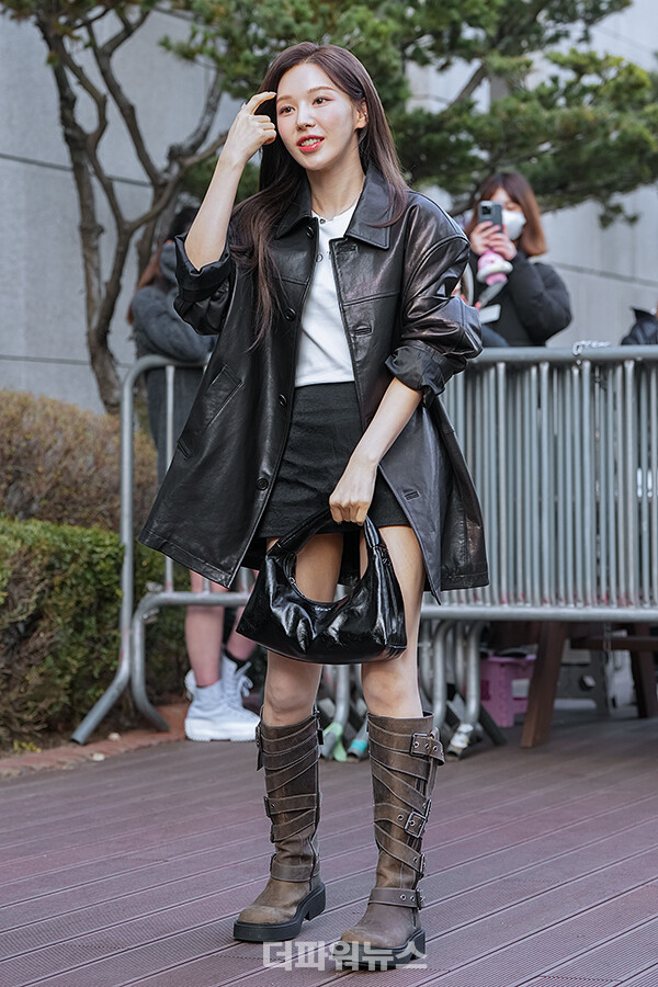 레드벨벳웬디,뮤직뱅크출근길