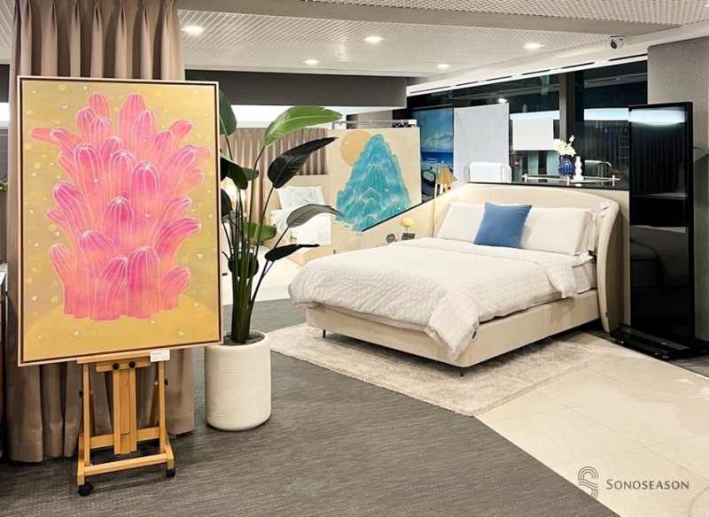 ‘소노시즌 아트갤러리X유경서원 청담’ 이윤정 작가 개인전 ‘마음이 날다’展 선봬