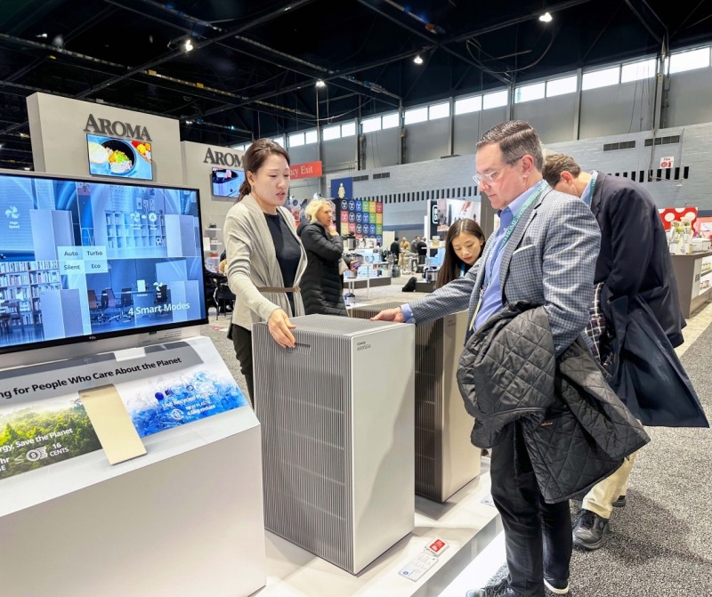 코웨이, 美 가정용품 박람회 IHS 참가