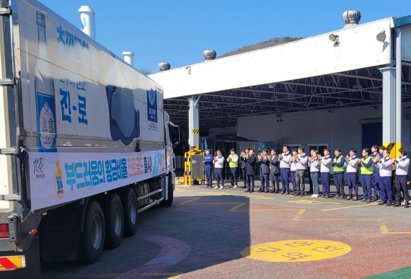 하이트진로 진로골드, 첫 출고