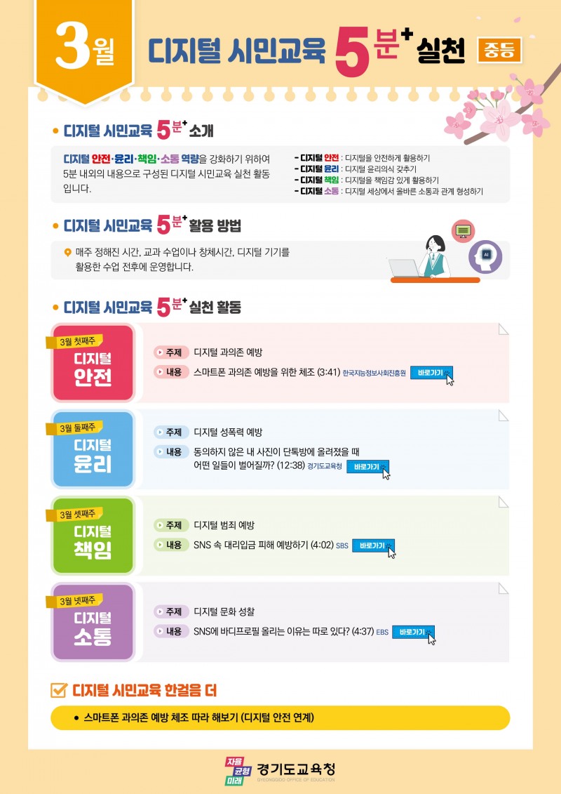 3월 디지털 시민교육 5분 실천 자료