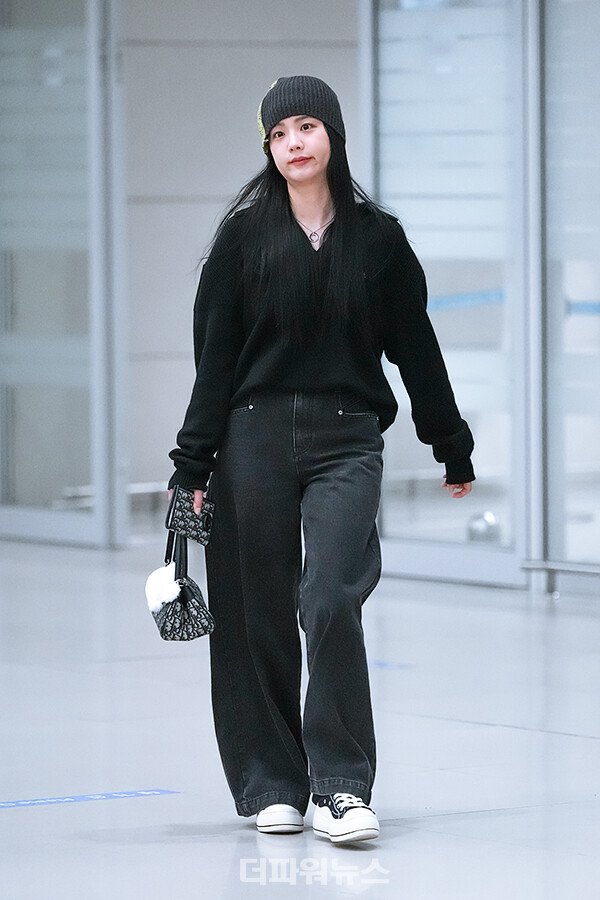 블랙핑크지수,인천국제공항입국