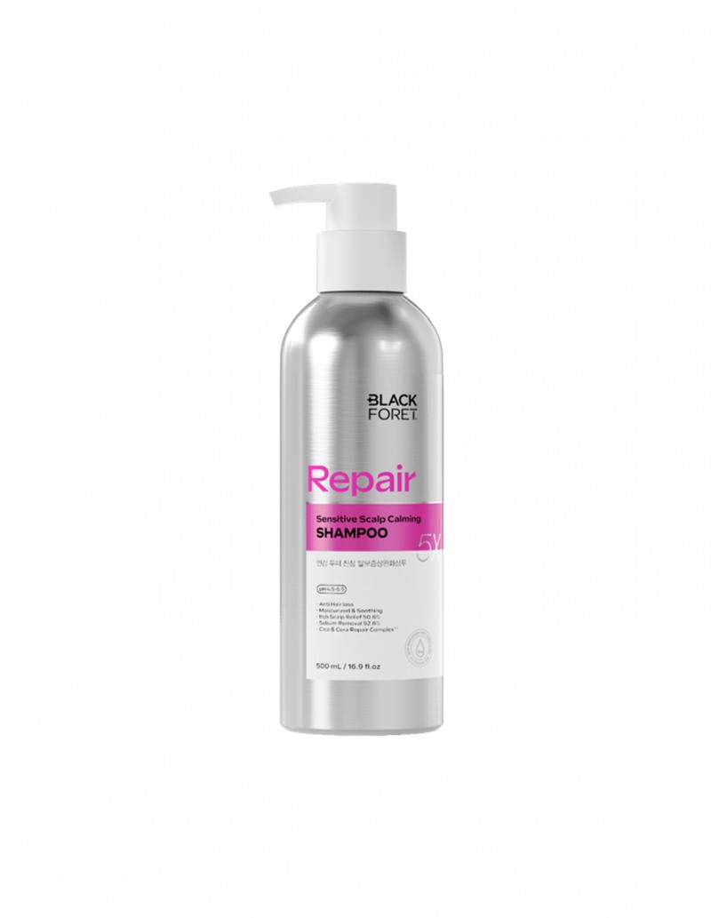 애경산업, 블랙포레 리페어 민감두피 진정 탈모증상완화 샴푸 출시