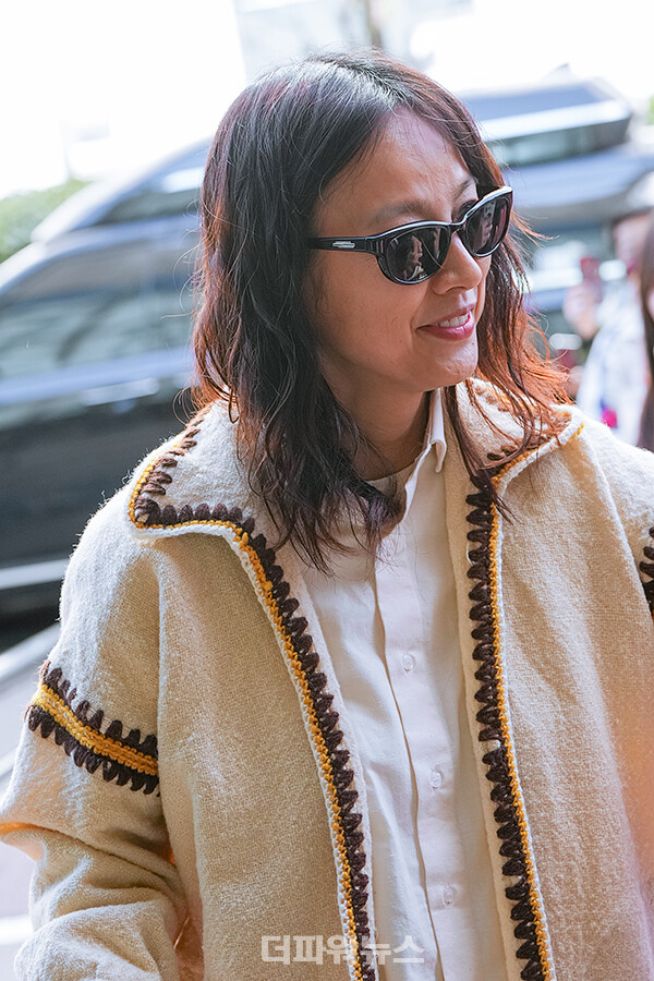 이효리,KBS방송국출근길