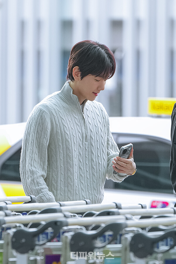 백현,인천국제공항출국