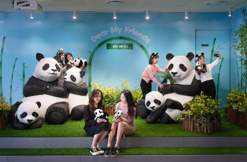 신라면세점 서울점, 바오패밀리 팝업존 설치