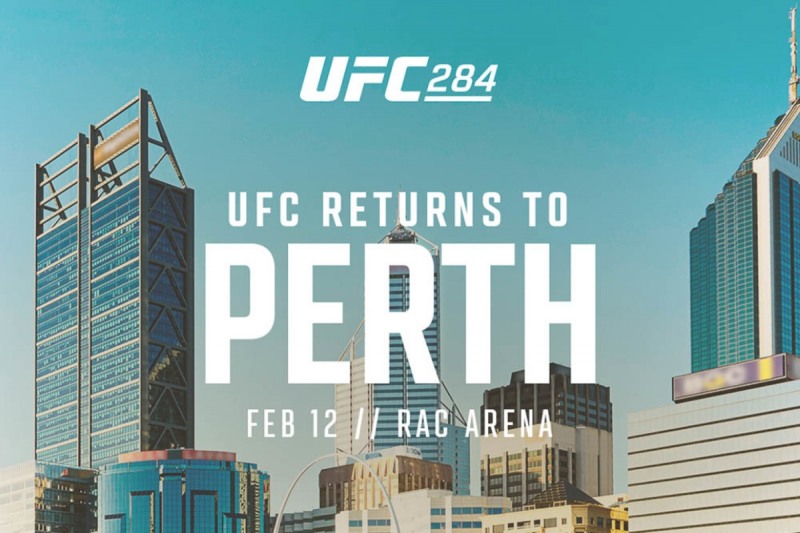 UFC Perth banner.(사진= UFC 한국 미디어커뮤니케이션) 