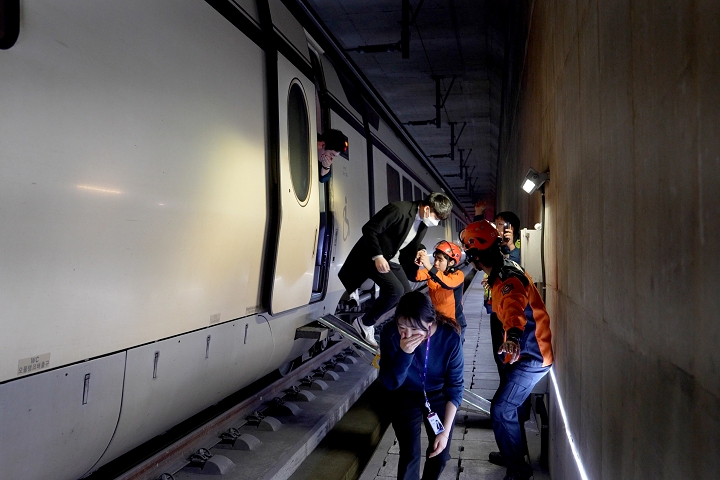 에스알, 율현터널 내 비상상황 대응 교육훈련 실시